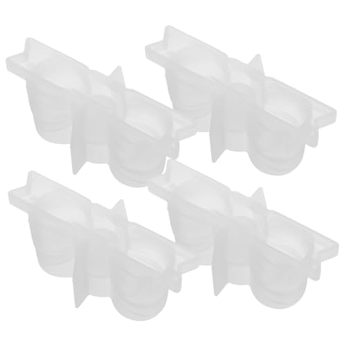 DOITOOL 4 Stück Kerzenform Kerzenherstellungstools Kerze Silikonform Kerze DIY Form Bögen Silikonform Harzformen für Kerzenhalter Gießform für Kerzen aus Epoxid Kieselgel Weiß DOITOOL 4 Stück Kerzenform Kerzenherstellungstools Kerze Silikonform Kerze DIY Form Bögen Silikonform Harzformen für Kerzenhalter Gießform für Kerzen aus Epoxid Kieselgel Weiß von DOITOOL