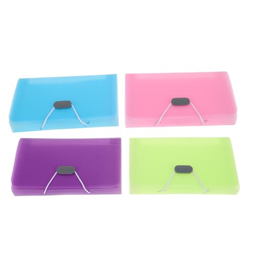 DOITOOL 4 Stück Kleiner Aktenordner Dateien Rechnungen Dateiorganisator Mini Organizer -mülleimer Erweiterbar Akkordeon-feilenhalter Unterlagen Für Erweitern Papier Mit Pp DOITOOL 4 Stück Kleiner Aktenordner Dateien Rechnungen Dateiorganisator Mini Organizer -mülleimer Erweiterbar Akkordeon-feilenhalter Unterlagen Für Erweitern Papier Mit Pp von DOITOOL