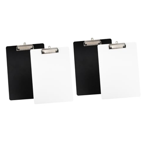 DOITOOL 4 Stück Klemmbrett Teiliges Tragbares Kunststoff Clipboard für Notizen und Dokumente Vielseitig Einsetzbar für Büro und Schule DOITOOL 4 Stück Klemmbrett Teiliges Tragbares Kunststoff Clipboard für Notizen und Dokumente Vielseitig Einsetzbar für Büro und Schule von DOITOOL