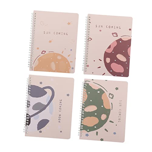 DOITOOL 4 Stück Kreative Spiralnotizbücher für Schüler Handliches Tagebuch Notizblock für Schule und Studium für Notizen Planung und Organisation DOITOOL 4 Stück Kreative Spiralnotizbücher für Schüler Handliches Tagebuch Notizblock für Schule und Studium für Notizen Planung und Organisation von DOITOOL