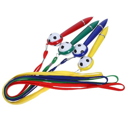 DOITOOL 4 Stück Kugelschreiber Fußballstift dekorative Stifte Sportstifte Stifte für Studenten Lustiger Fußballballpoint Pen Stifte zeichnen stifte zum schreiben Plastik DOITOOL 4 Stück Kugelschreiber Fußballstift dekorative Stifte Sportstifte Stifte für Studenten Lustiger Fußballballpoint Pen Stifte zeichnen stifte zum schreiben Plastik von DOITOOL
