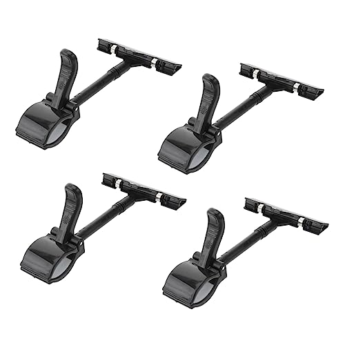 DOITOOL 4 Stück Kunststoff Preisschildhalter Werbeclip für Etiketten Stabiler Klammerhalter für Notizen und Erinnerungen für Geschäfte und Schwarze Clips DOITOOL 4 Stück Kunststoff Preisschildhalter Werbeclip für Etiketten Stabiler Klammerhalter für Notizen und Erinnerungen für Geschäfte und Schwarze Clips von DOITOOL
