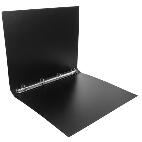 DOITOOL 4 Stück Lochkartenmappe Vierlocher Dokumentenordner Tragbare Fächermappe für Büro und Zuhause für Musiknotizen und Wichtige Unterlagen Verschleißfest und Geräumig von DOITOOL