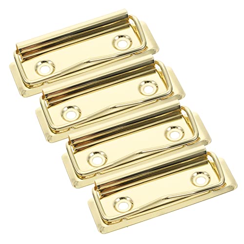DOITOOL 4 Stück Metallclip -Ordner Büroklammern Heftklammern groß Clips Clips aktenhefter papierklemmen Dokumentenordner Klemmbrett liefert Klemmbrettclips für Studenten Aluminiumlegierung DOITOOL 4 Stück Metallclip -Ordner Büroklammern Heftklammern groß Clips Clips aktenhefter papierklemmen Dokumentenordner Klemmbrett liefert Klemmbrettclips für Studenten Aluminiumlegierung von DOITOOL