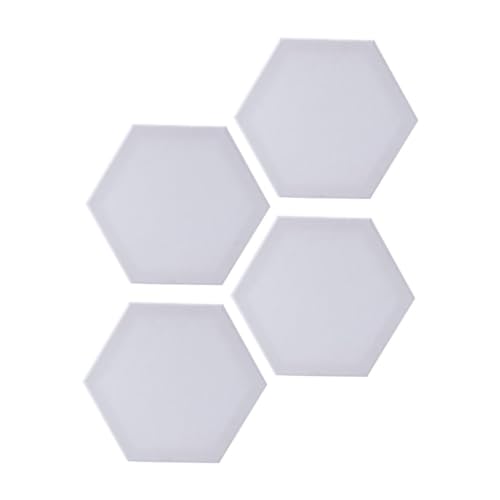 DOITOOL 4 Stück Ölgemälde Paneele Hexagonalem Design Leere Malplatten für Öl und Acrylfarben für Kunststudenten und Hobbykünstler Kantenlänge Vielseitig Einsetzbar DOITOOL 4 Stück Ölgemälde Paneele Hexagonalem Design Leere Malplatten für Öl und Acrylfarben für Kunststudenten und Hobbykünstler Kantenlänge Vielseitig Einsetzbar von DOITOOL