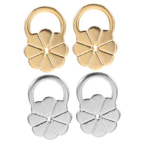 DOITOOL 4 Stück Ohr Stöpsel Rückseiten Für Ohrringe Ohrsteckerbefunde Rückseite Mit Ohrsteckern Ohrringträger Für Stecker Ohrschmuck Zurück Ohrenrücken Ohrring Ersatz Legierung DOITOOL 4 Stück Ohr Stöpsel Rückseiten Für Ohrringe Ohrsteckerbefunde Rückseite Mit Ohrsteckern Ohrringträger Für Stecker Ohrschmuck Zurück Ohrenrücken Ohrring Ersatz Legierung von DOITOOL