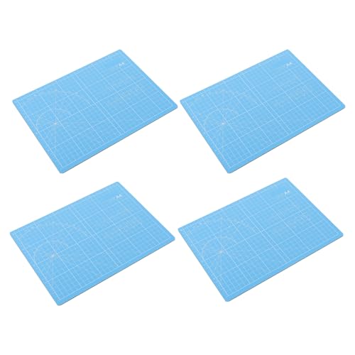 DOITOOL 4 Stück PVC Schneidematten für Bastelarbeiten Selbstheilende Schneideunterlagen mit Ergonomischem Design für Quilting und Modellbau Langlebig und Sicher der Anwendung DOITOOL 4 Stück PVC Schneidematten für Bastelarbeiten Selbstheilende Schneideunterlagen mit Ergonomischem Design für Quilting und Modellbau Langlebig und Sicher der Anwendung von DOITOOL