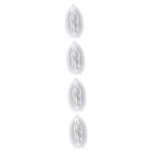 DOITOOL 4 Stück Silikonform Engel für Diy Projekte Flexible Silikon Gießform für Schlüsselanhänger und Schmuckherstellung für Handwerksliebhaber von Hoher DOITOOL 4 Stück Silikonform Engel für Diy Projekte Flexible Silikon Gießform für Schlüsselanhänger und Schmuckherstellung für Handwerksliebhaber von Hoher von DOITOOL
