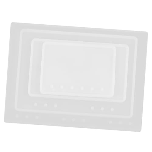 DOITOOL 4 Stück Teiliges DIY Notizbuch Silikon Gießform Kreative Epoxidharz Formen für Notizbücher für Persönliche Projekte und DOITOOL 4 Stück Teiliges DIY Notizbuch Silikon Gießform Kreative Epoxidharz Formen für Notizbücher für Persönliche Projekte und von DOITOOL