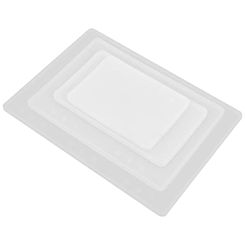DOITOOL 4 Stück Teiliges Epoxidharz Gießform für Kreative Notizbücher DIY Silikonformen für Kunstprojekte für Designs und von DOITOOL