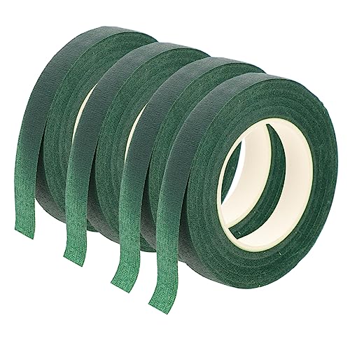 DOITOOL 4 Stück Teiliges Grünes Floristen Klebeband Stark Haftendes Blumenklebeband für DIY Blumensträuße Robustes Floristikband für Stängelumwicklung Einfach Abreißbar für Garten und DOITOOL 4 Stück Teiliges Grünes Floristen Klebeband Stark Haftendes Blumenklebeband für DIY Blumensträuße Robustes Floristikband für Stängelumwicklung Einfach Abreißbar für Garten und von DOITOOL