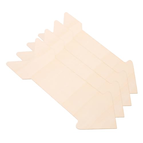 DOITOOL 4 Stück Teiliges Holzscheiben Unbehandelte Leere Holzpfeile für DIY Basteln Rustikale Holzschilder zum Bemalen Vielseitige Holzplatten für Heim und Hochzeitsdeko DOITOOL 4 Stück Teiliges Holzscheiben Unbehandelte Leere Holzpfeile für DIY Basteln Rustikale Holzschilder zum Bemalen Vielseitige Holzplatten für Heim und Hochzeitsdeko von DOITOOL