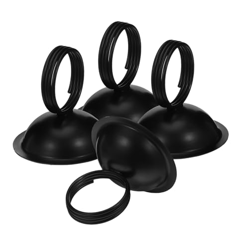 DOITOOL 4 Stück Teiliges Metall Memo Halter Clips mit Rundem Sockel Praktischer Kartenständer für Büro Foto Visitenkarten und Tischorganizer Stilvoller Schreibtischhalter für Geordnete von DOITOOL