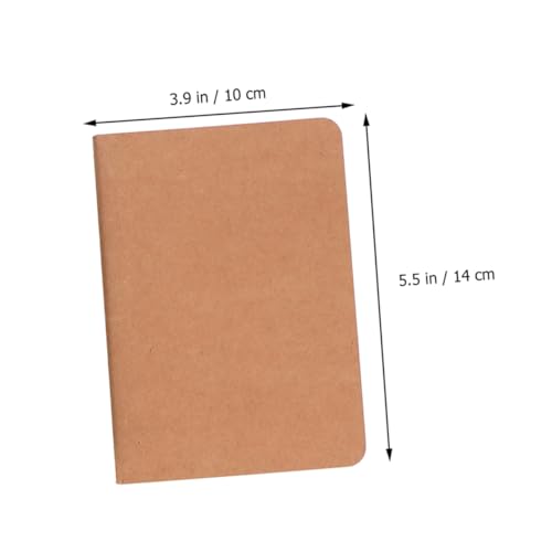 DOITOOL 4 Stück Teiliges Notizbuch Solid Color Leeres Graffiti Skizzenbuch für Kreative Bürobedarf für Zeichnungen Notizen und Diy Alben Praktische Mitnahme von DOITOOL
