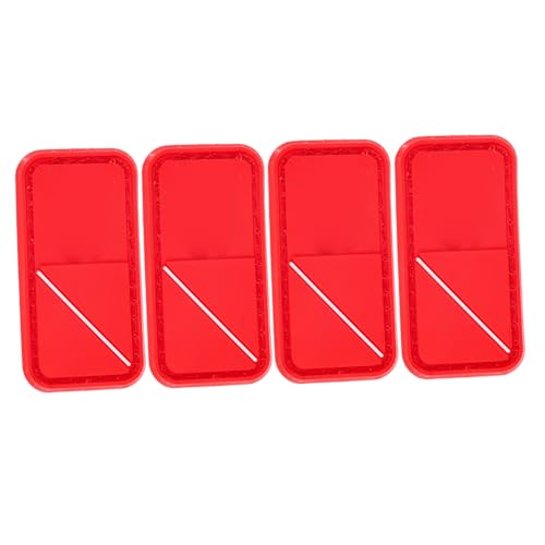 DOITOOL 4 Stück Teiliges PVC Blutgruppen Klettpatch B Ab O Langlebige Reißfeste Klettfläche Leicht an Kleidung Rucksäcken Outdoor Ausrüstung Anbringbar für Outdoor Sport und Expeditionen von DOITOOL