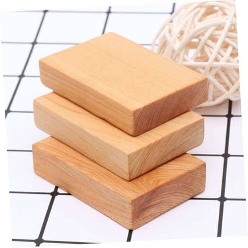 DOITOOL 4 Stück Teiliges Rechteckig zum Basteln Naturbelassene DIY Holzklötze für Kreative Dekorationsprojekte für Individuelle Gestaltung DOITOOL 4 Stück Teiliges Rechteckig zum Basteln Naturbelassene DIY Holzklötze für Kreative Dekorationsprojekte für Individuelle Gestaltung von DOITOOL