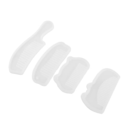 DOITOOL 4 Stück Teiliges Silikon Gießform für Transparente Harz haarkämme Hitzebeständig Wiederverwendbar Hochtransparent für Präzise DIY Schmuckherstellung und Kunsthandwerk DOITOOL 4 Stück Teiliges Silikon Gießform für Transparente Harz haarkämme Hitzebeständig Wiederverwendbar Hochtransparent für Präzise DIY Schmuckherstellung und Kunsthandwerk von DOITOOL