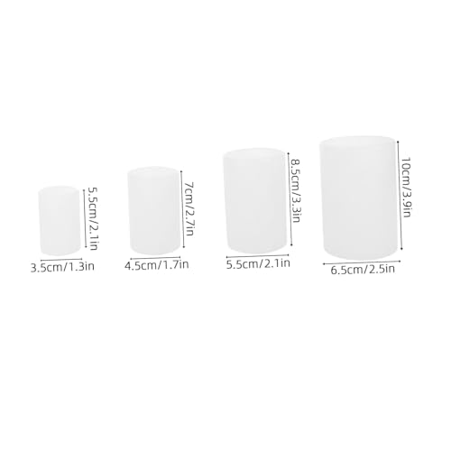 DOITOOL 4 Stück Teiliges Silikon Zylinderform Wiederverwendbare DIY Gießform für Kerzen Seife Harz Wachs Basteln Handwerk DOITOOL 4 Stück Teiliges Silikon Zylinderform Wiederverwendbare DIY Gießform für Kerzen Seife Harz Wachs Basteln Handwerk von DOITOOL