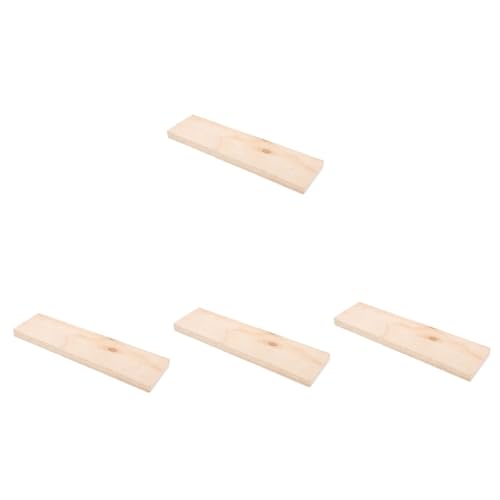 DOITOOL 4 Stück Unbehandelte Holzplatten für Diy Projekte Rechteckige Holzstücke zum Basteln Natürliche Holzoberfläche Gravieren Vielseitig Einsetzbar für Arbeiten DOITOOL 4 Stück Unbehandelte Holzplatten für Diy Projekte Rechteckige Holzstücke zum Basteln Natürliche Holzoberfläche Gravieren Vielseitig Einsetzbar für Arbeiten von DOITOOL