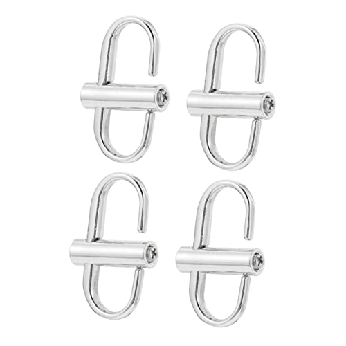DOITOOL 4 Stück Verstellbare Metallkettenschnallen für Taschen DIY Langlebige Kompakte Bag Strap Buckles zum Kürzen und Anpassen von Handtaschenriemen Praktisches Zubehör für Vielseitige DOITOOL 4 Stück Verstellbare Metallkettenschnallen für Taschen DIY Langlebige Kompakte Bag Strap Buckles zum Kürzen und Anpassen von Handtaschenriemen Praktisches Zubehör für Vielseitige von DOITOOL