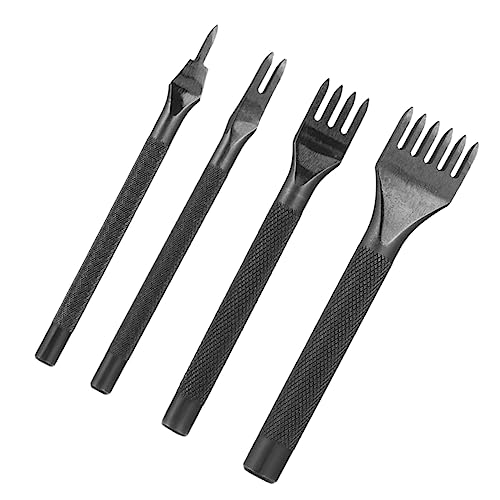 DOITOOL 4 Stücke Teiliges Diy Lederwerkzeug Hochwertige Leder Lochstanzer und Nähwerkzeuge für Zuhause und Robuste Scharfe Hochfestem Ergonomischer Griff DOITOOL 4 Stücke Teiliges Diy Lederwerkzeug Hochwertige Leder Lochstanzer und Nähwerkzeuge für Zuhause und Robuste Scharfe Hochfestem Ergonomischer Griff von DOITOOL