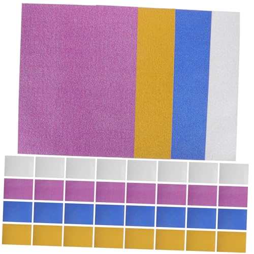 DOITOOL 40 Blatt Glitzernder grüne Zwiebelpapier Papierkarton Kartonpapier DIY Papierdekorationen Farbpapier Kartenvorrat Glitzerkarton Poster Papier Glitzerpapier basteln Bastelkarton DOITOOL 40 Blatt Glitzernder grüne Zwiebelpapier Papierkarton Kartonpapier DIY Papierdekorationen Farbpapier Kartenvorrat Glitzerkarton Poster Papier Glitzerpapier basteln Bastelkarton von DOITOOL