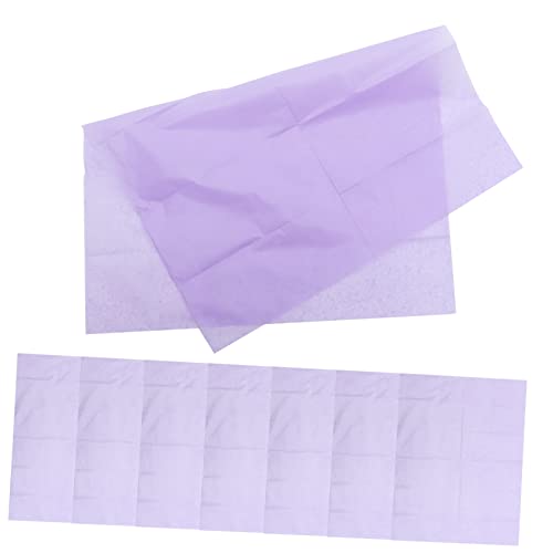 DOITOOL 40 Blatt Taschentuch kreativpapier scrapbook paper packpapier bastelmaterial Papierhandwerk für Quilling bunt falten farbig DIY papier lila Seidenpapier DIY liefert Lavender von DOITOOL