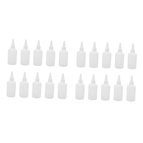 DOITOOL 40 Stck Halbtransparente Quetschflaschen mit Langer Spitze Kunststoff Pigmentspender Flaschen für DIY Aufbewahrung von Farben Klebstoffen Dichtstoffen Einfach zu Drücken und DOITOOL 40 Stck Halbtransparente Quetschflaschen mit Langer Spitze Kunststoff Pigmentspender Flaschen für DIY Aufbewahrung von Farben Klebstoffen Dichtstoffen Einfach zu Drücken und von DOITOOL