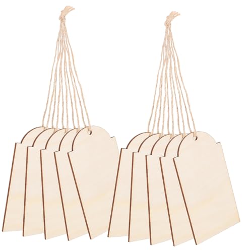 DOITOOL 40 Stck. Teiliges Unbemalte Holzanhänger Glatte Oberfläche Blanke Unfertige Holzschilder für Diy Bastelarbeiten Weihnachtsbaumdeko Bemalbar Langlebig und Vielseitig Einsetzbar DOITOOL 40 Stck. Teiliges Unbemalte Holzanhänger Glatte Oberfläche Blanke Unfertige Holzschilder für Diy Bastelarbeiten Weihnachtsbaumdeko Bemalbar Langlebig und Vielseitig Einsetzbar von DOITOOL