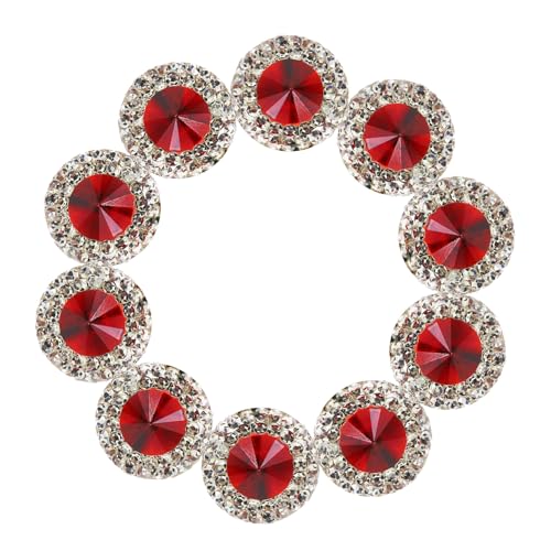 DOITOOL 40 Stück Kleine Rote Strasssteine Funkelnde Flache Schmucksteine für Diy Bastelprojekte Schmuckherstellung Haarschmuck Nagelkunst Einfache Anwendung Kreative Dekoration DOITOOL 40 Stück Kleine Rote Strasssteine Funkelnde Flache Schmucksteine für Diy Bastelprojekte Schmuckherstellung Haarschmuck Nagelkunst Einfache Anwendung Kreative Dekoration von DOITOOL