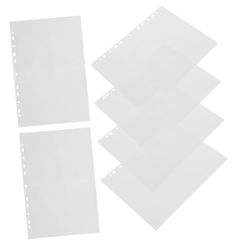 DOITOOL 40 Stück Loseblattheft Ordner Fototaschen Albumseiten Für Kartensammlung Albumseiten Fotohüllen Für Fotos Wiederverwendbare Postkartentaschen Aufbewahrungsseiten Pp DOITOOL 40 Stück Loseblattheft Ordner Fototaschen Albumseiten Für Kartensammlung Albumseiten Fotohüllen Für Fotos Wiederverwendbare Postkartentaschen Aufbewahrungsseiten Pp von DOITOOL