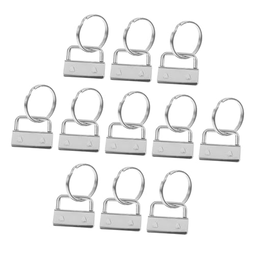 DOITOOL 40 Stück Schlüsselanhänger Gurtband Clip Schlüsselband Schlüsselanhänger Kits DIY Schlüsselanhänger Charms Für Die Schlüsselanhängerherstellung Schlüsselanhänger von DOITOOL