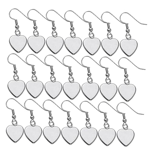 DOITOOL 40 Stück Schmuckanhänger-Kit heart earrings valtinstaggeschenke geburtstagsgeschenk ohrring zubehör DIY-Ohrringe Ohrring-Anhänger Silber DIY-Ohrring-Kit DIY Party Ohrring Silver DOITOOL 40 Stück Schmuckanhänger-Kit heart earrings valtinstaggeschenke geburtstagsgeschenk ohrring zubehör DIY-Ohrringe Ohrring-Anhänger Silber DIY-Ohrring-Kit DIY Party Ohrring Silver von DOITOOL