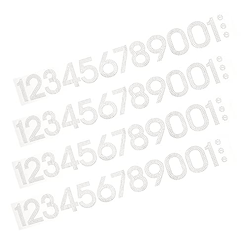 DOITOOL 40 Stück Strass-Aufnäher für Kleidung Applikationen für Kleidung Kleiderflicken für Löcher Flicken für Kleidung nähen dekorativer Aufnäher Anzahl Strass-Patches Strasssteine von DOITOOL