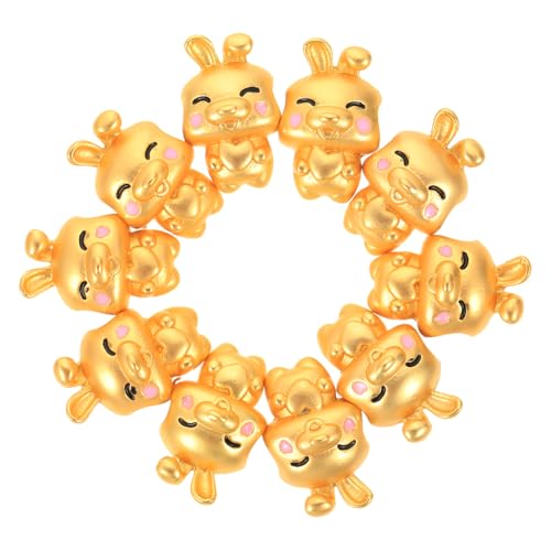 DOITOOL 40 Stück Teiliges Hasen Form Spacer Perlen aus Langlebiger Legierung Glatte Kanten für DIY Schmuckherstellung Armbänder Halsketten Haarschmuck und Bastelprojekte DOITOOL 40 Stück Teiliges Hasen Form Spacer Perlen aus Langlebiger Legierung Glatte Kanten für DIY Schmuckherstellung Armbänder Halsketten Haarschmuck und Bastelprojekte von DOITOOL