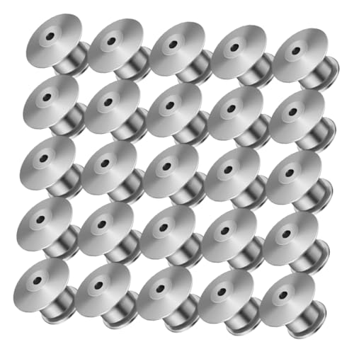 DOITOOL 40 Stück Teiliges Metall Pin Back Verschluss mit Federverschluss Sicherer Halt Ersatzverschluss für Broschen Anstecknadeln Abzeichen Schmuck DIY Zubehör DOITOOL 40 Stück Teiliges Metall Pin Back Verschluss mit Federverschluss Sicherer Halt Ersatzverschluss für Broschen Anstecknadeln Abzeichen Schmuck DIY Zubehör von DOITOOL