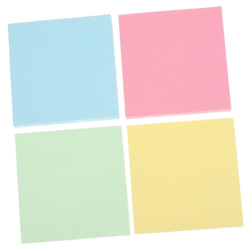 DOITOOL 400 Blatt Blätter Quadratische Haftnotizen Memo-notizbücher Schreiben Von Pads Schulnotiz Schreibblock Für Die Schule Journal -notizbuch Legale Blöcke Memo Notiz Pads Papier von DOITOOL