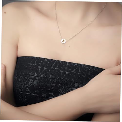 DOITOOL 400 Stk. Stilvolle Zahlenperlen aus Robustem Acryl für DIY Armbänder und Halsketten Weiße Basis mit Goldener Dekorative Lose Perlen für Schmuckherstellung und Bastelprojekte von DOITOOL