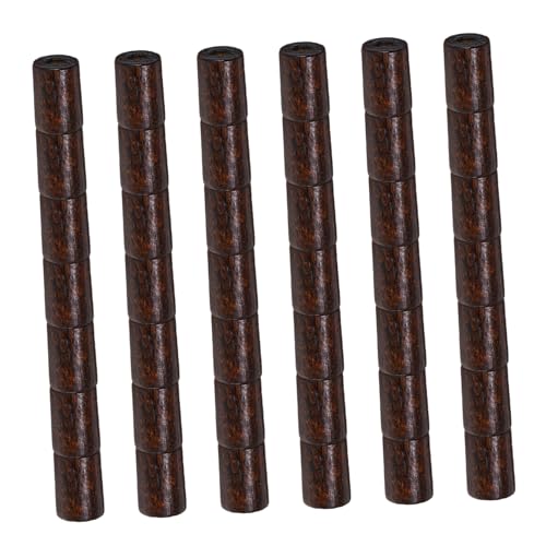 DOITOOL 400 Stück Holzperlen mit Großem Zylindrische Abstandsperlen für DIY Schmuckherstellung Glatt Gebohrt für Einfaches Fädeln Haltbar Tiefbraun für Armbänder und Halsketten DOITOOL 400 Stück Holzperlen mit Großem Zylindrische Abstandsperlen für DIY Schmuckherstellung Glatt Gebohrt für Einfaches Fädeln Haltbar Tiefbraun für Armbänder und Halsketten von DOITOOL