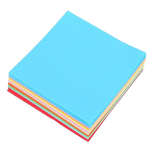 DOITOOL 400 Stück Origami Papier Bunt Doppelseitiges Faltpapier für Diy Bastelprojekte für Kindergarten und Kreative Bastelideen von DOITOOL