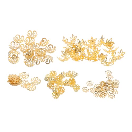 DOITOOL 400 Stück Perlenhut Mehrere Basteln Herstellung Ende Perlenkappen Für Endkappen Schmuck Blumenperlenkappe Perlenkappe Aus Metall Blumenmetallhalterperlen Eisen Golden DOITOOL 400 Stück Perlenhut Mehrere Basteln Herstellung Ende Perlenkappen Für Endkappen Schmuck Blumenperlenkappe Perlenkappe Aus Metall Blumenmetallhalterperlen Eisen Golden von DOITOOL