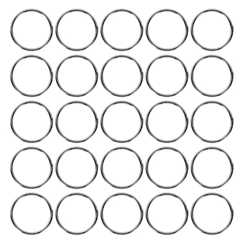 DOITOOL 400 Stück Teiliges Metall Schlüsselringe Stabile Flexible Split Keychain Ringe DIY Schmuckherstellung Bastelringe für Schlüsselbund Zubehör Schwarz DOITOOL 400 Stück Teiliges Metall Schlüsselringe Stabile Flexible Split Keychain Ringe DIY Schmuckherstellung Bastelringe für Schlüsselbund Zubehör Schwarz von DOITOOL