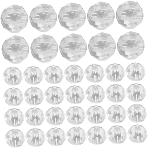 DOITOOL 400 Stück flache Perlen Fälschung Abstandshalter Reiz facettiert achteckig Mondsteinperlen Kristallperlen für Armbänder Schüttgüter künstlicher Kristall Transparent DOITOOL 400 Stück flache Perlen Fälschung Abstandshalter Reiz facettiert achteckig Mondsteinperlen Kristallperlen für Armbänder Schüttgüter künstlicher Kristall Transparent von DOITOOL