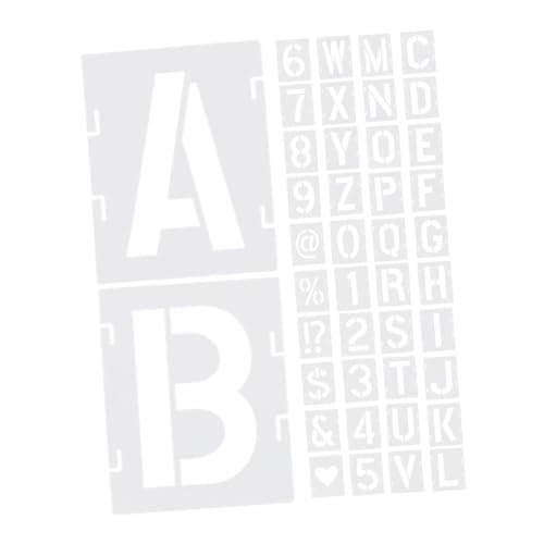 DOITOOL 42 Stück Teiliges von Englischen Schablonen Wiederverwendbare Malvorlagen für Diy Projekte für Wandmalerei Sprühfarbe und Dekorationen DOITOOL 42 Stück Teiliges von Englischen Schablonen Wiederverwendbare Malvorlagen für Diy Projekte für Wandmalerei Sprühfarbe und Dekorationen von DOITOOL