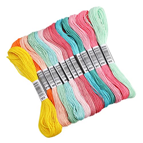 DOITOOL 447 Stück Bunte Stickgarn für Kreuzstich Hochwertige Stickzubehör für Kreative Projekte für Diy und Handarbeiten Langlebig und Einfach zu Verwenden DOITOOL 447 Stück Bunte Stickgarn für Kreuzstich Hochwertige Stickzubehör für Kreative Projekte für Diy und Handarbeiten Langlebig und Einfach zu Verwenden von DOITOOL
