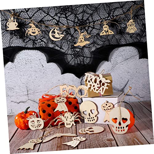 DOITOOL 45 Stück Teiliges Halloween Holzanhänger mit Verschiedenen Motiven Langlebige Holzscheiben für DIY Dekorationen für Party und Wohnraumgestaltung Vielseitige Holz Bastelideen zu DOITOOL 45 Stück Teiliges Halloween Holzanhänger mit Verschiedenen Motiven Langlebige Holzscheiben für DIY Dekorationen für Party und Wohnraumgestaltung Vielseitige Holz Bastelideen zu von DOITOOL