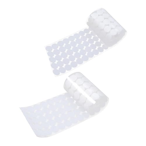 DOITOOL 450 Paare Weiße Runde Selbstklebende Klettpunkte Stark Haftend Doppelseitig Haftendes Klettband für DIY Handwerk Organizer und Vielseitige Befestigungen DOITOOL 450 Paare Weiße Runde Selbstklebende Klettpunkte Stark Haftend Doppelseitig Haftendes Klettband für DIY Handwerk Organizer und Vielseitige Befestigungen von DOITOOL