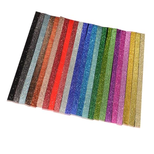 DOITOOL 460 Stück Glitzer Stern Papierstreifen Bastelset Buntes Diy Origami Papier für Sternenfalten Farben Mischpack Bastelpapier für Kinderhandwerk und Geschenkdekoration DOITOOL 460 Stück Glitzer Stern Papierstreifen Bastelset Buntes Diy Origami Papier für Sternenfalten Farben Mischpack Bastelpapier für Kinderhandwerk und Geschenkdekoration von DOITOOL