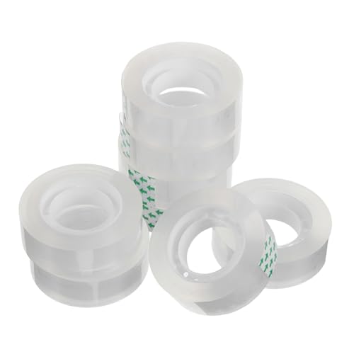 DOITOOL 48 Rollen Transparentes Klebeband Nachfüllrollen Klarer Ersatzklebeband für Büro Schule Zuhause Stark Haftendes Unsichtbares Klebeband mit Leicht Abreißbarem Design DOITOOL 48 Rollen Transparentes Klebeband Nachfüllrollen Klarer Ersatzklebeband für Büro Schule Zuhause Stark Haftendes Unsichtbares Klebeband mit Leicht Abreißbarem Design von DOITOOL