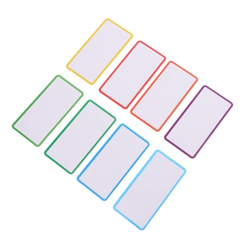 DOITOOL 48 Stück Magnetische Etikettenaufkleber Kühlschranketiketten Für Whiteboard Trocken Abwischbare Etiketten Magnetische Etiketten Für Trocken Abwischbare Tafeln von DOITOOL
